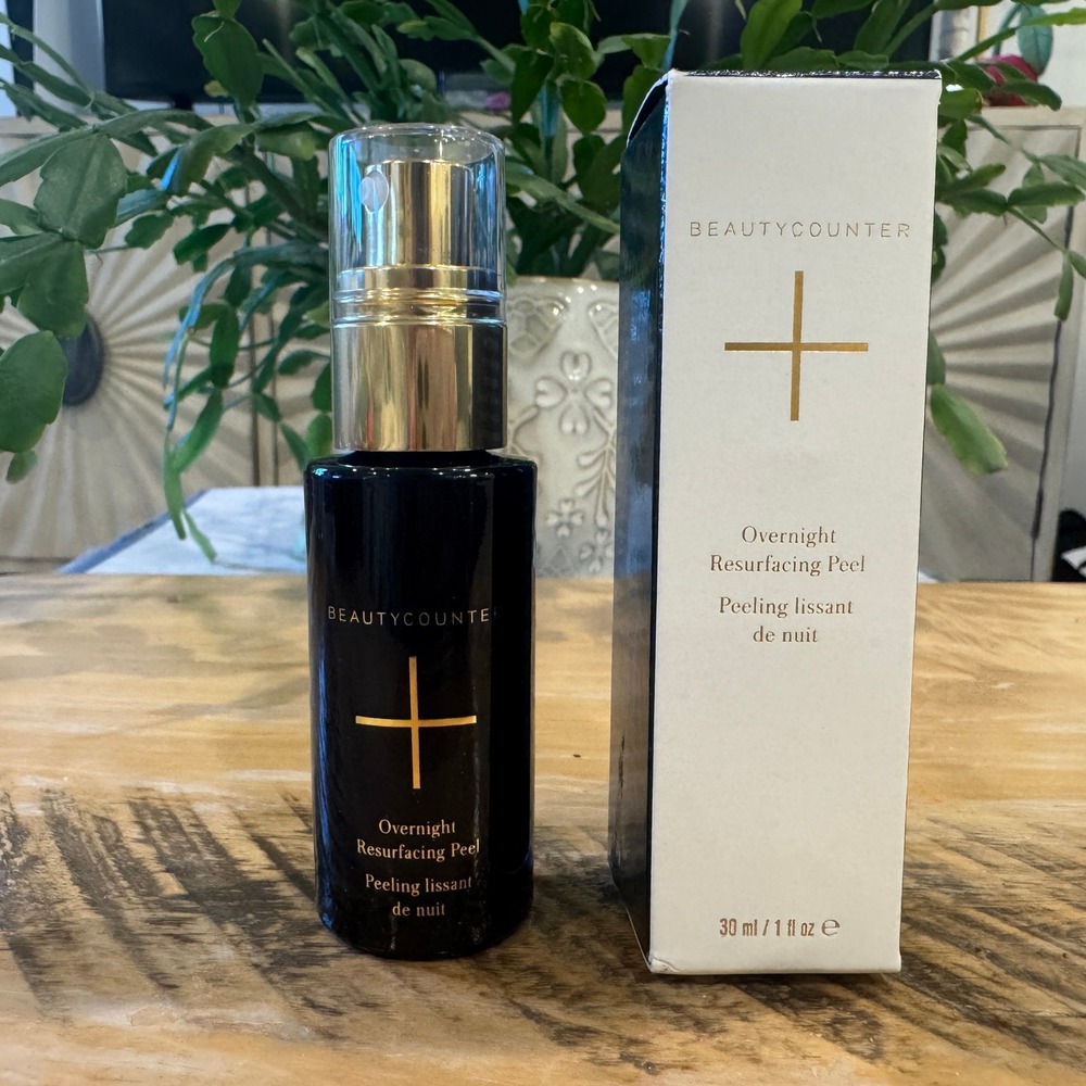 Beautycounter Overnight Resurfacing Peel 30ml 1oz New In Box Facial Treatment